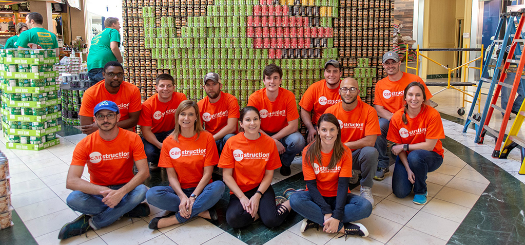 Ghostbusters Canstruction Lehigh Valley, Pennsylvania | Whiting-Turner